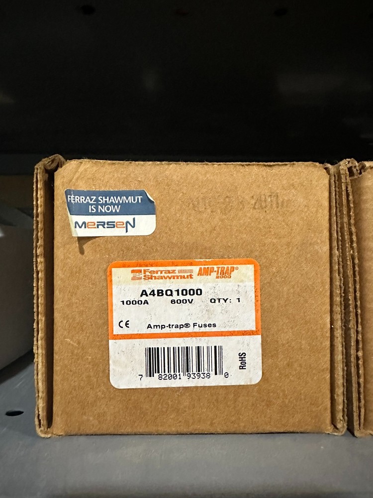 MERSEN FERRAZ SHAWMUT A4BQ1000 1000AMP FUSE – QTY 1