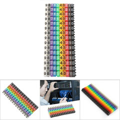 150 Pcs Digital Wire Number Tubes 1.5Mm² – Clip-On Cable Markers for Electrical