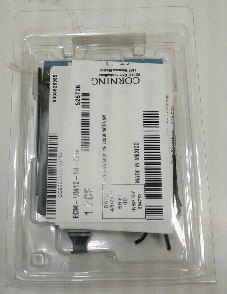 Corning Optical ECM-UM12-04-89G Edge Univ. Module 12F LC Duplex to MTP Connector