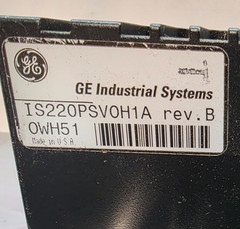 GENERAL ELECTRIC ENERGY GE IS220PSVOH1A Rev B – SERVO MODULE –
