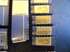 Vintage IC Lot – ADC80H-AH-12 C8741A M5K4164NS AM8152ADC D4164D M5K4164NS AD2671