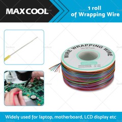 8 Colors Wrapping Wire Tin Plated Copper Wire 30 AWG 250M Length DM-30-1000