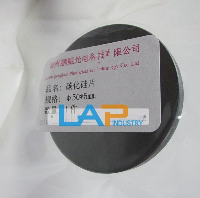 1PCS New Silicon carbide wafers Atmospheric recrystallization and sintering