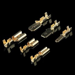 Lugs Connectors Electrical Terminals Crimp W/ Sleeves Set 315pcs Spade