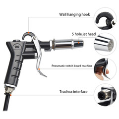High Efficiency Antistatic Air Gun + Generator Electrostatic Precipitator