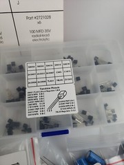 HUGE NEW 1200+ Capacitors, Resistors, etc. Electronic Components Lot
