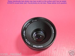 NAVITAR CCTV CCD CAMERA LENS 25mm. F1.4 as photos, sn:xxx.