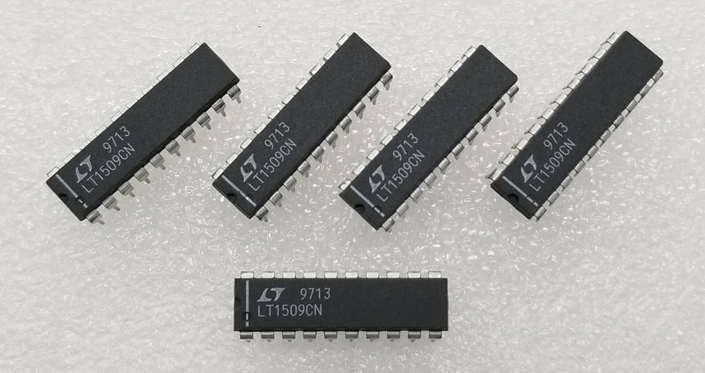 IC LT1509CN PFC / PWM IC Controller 100kHz 27V 20-PDIP NOS Lot of 5 Pieces