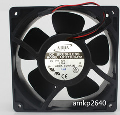 for ADDA AD1212UB-F51 Large air volume Cooling fan DC12V 0.70A 120*120*38mm 2pin