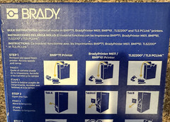 Brady BM71-12-109 ~ (Qty 1000 Roll) ~ 3″ x .75″ ~ Product 114867 ~ B-109 ~ New