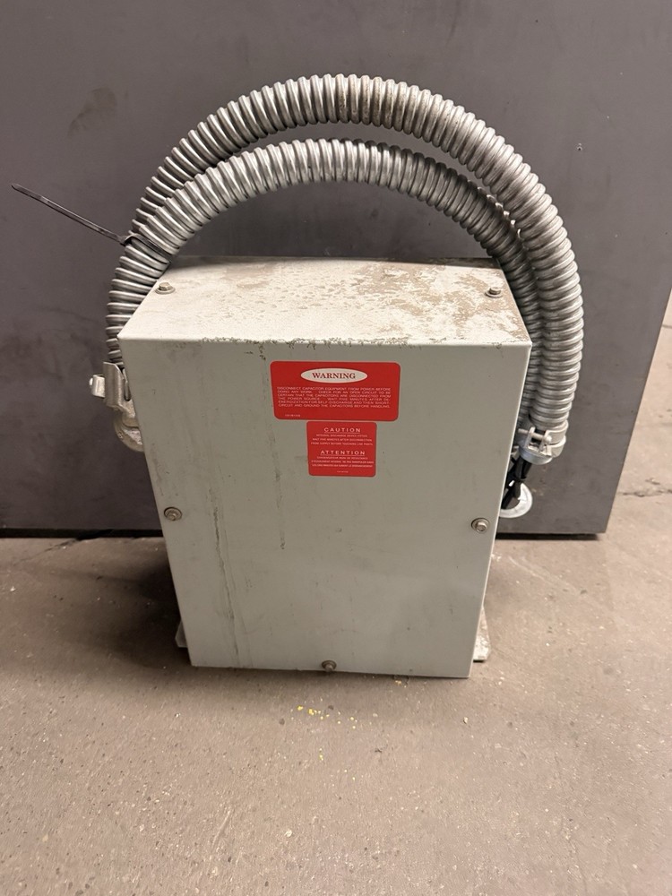 GE 40 kVAR Power Factor Correction Capacitor 480V 3-Phase Industrial NO PCB