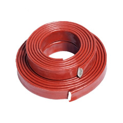Silicone Coated Fibreglass Heat / Fire Sleeve Protection Sleeving 4mm ~ 70mm ID