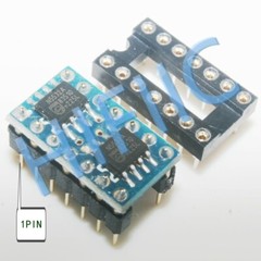 2PCS NE5532AD8 convert to QUAD OP AMP Replace OPA4228PA OPA4134PA TL084CN
