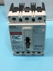 Eaton HFD3080 Industrial Circuit Breaker, HFD 65k, 80A, 3P, 600VAC, 186588
