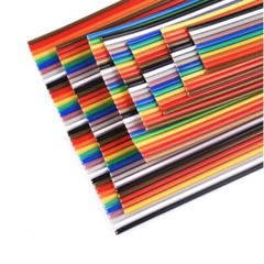 Dupont Cable Rainbow Ribbon Flat Line Support Wire Soldered Wire PCB Arduino Pi
