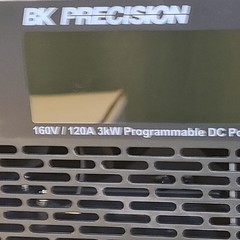 NEW BK Precision MR3K160120 DC Power Supply, 160V, 120A, 3000W Simulator Tested