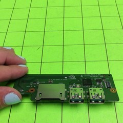 Wacom DTK-2420 Cintiq Pro Port Jack IO Board BTC-212 E220370