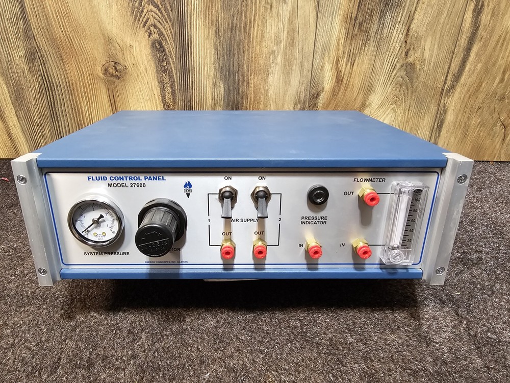 Energy Concepts Inc. Fluid Control Panel Model 27600