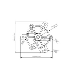 DC12V 24V Direct Current Generator Wind / Hydro Power Hand-Cranked Dynamo