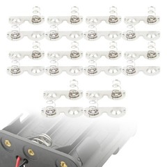 20 Pieces AA Battery Spring Plates Battery Conversion Contacts Metal Contacts