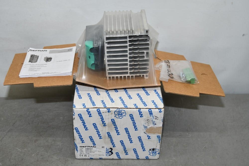 ^ Gefran GTF-75-480 (GTF-75-480-0-1-0-0) Single Phase Power Controller #X6146