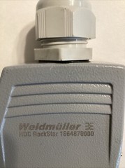 WEIDMÜLLER TOP ENTRY HOOD ALUMINIUM 1664870000 HDC 25A TOLU 1PG21G New