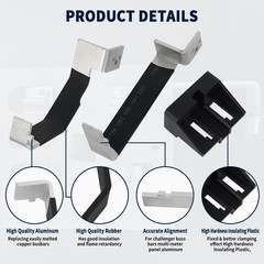 US For Challenger Main Breaker Multi-meter Panel Buss Bar Insulator Kit Aluminum