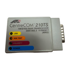 CentreCom Allied Telesyn 210TS Twisted Pair Transreceiver 12VDC, 300mA, AT-210TS