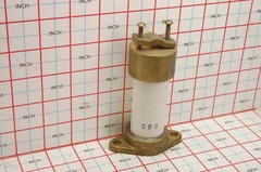 HIGH VOLTAGE CERAMIC INSULATOR STANDOFF 4″ TALL RADIO TRANSMITTER EQUIPMENT