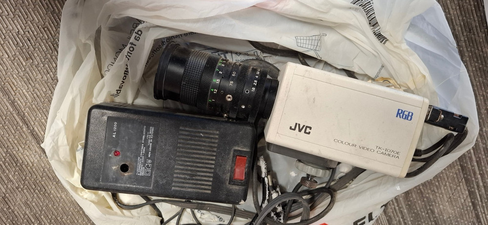 JVC TK-1070E Color RGB Video Camera + AL1200