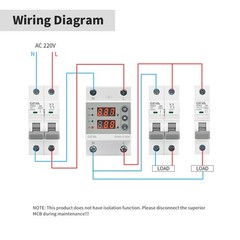 GEYA numeric number for an electric power protection device in 80A 220V