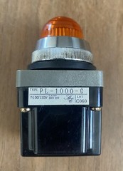 MARUYASU ELECTRIC PILOT LAMP, PL-1000-C, LOT C060