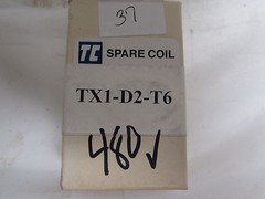 SHAMROCK CONTROLS TX1-D2-T6 SPARE COIL 220V 60Hz (LOT OF 2) ***NIB***