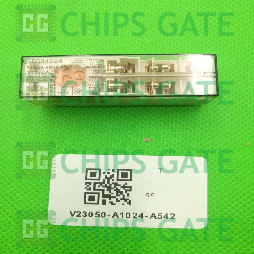 1PCS SR6B4024 V23050-A1024-A542 Safety Relay 8A 250VAC 24VDC 14 Pins