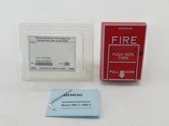Siemens 500-033400 HMS-D Manual Fire Alarm Pull Station – NEW Surplus!