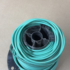5LB of 12 Gauge Green Solid CU THWN THHN AWM Wire Copper Cerrowire USED