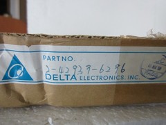 DELTA 9.5mH COMMON MODE CHOKE FILTER INDUCTOR 10X13MM, PN# 2-42939-6296