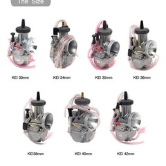 Motorcycle Carburetor For KEIHIN PWK 33 34 35 36 38 40 42mm Scooter ATV UTV Carb