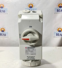 NEW MENNEKES 5792A MECHANICALLY INTERLOCKED SOCKET 32A 3H 380-440V 50/60Hz IP67