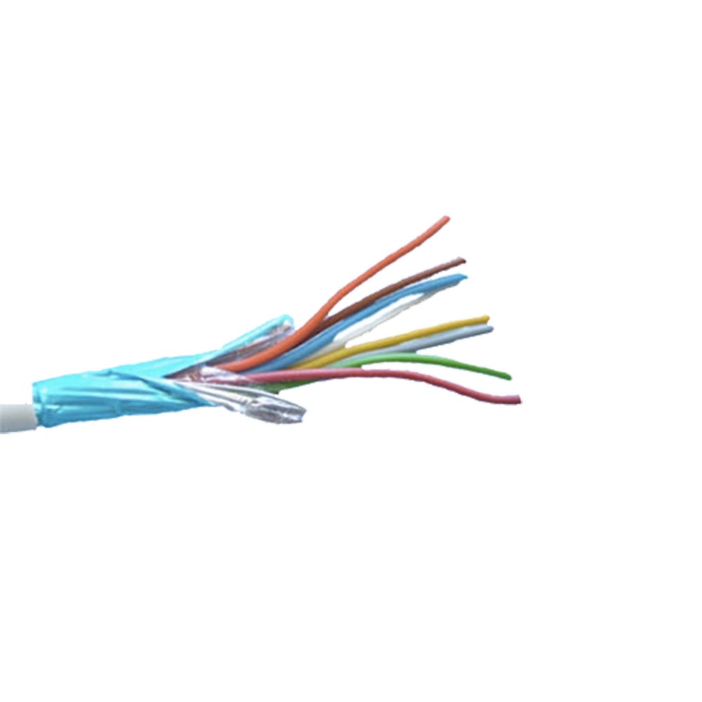 ELECTRIC CABLE WIRE SHIELDED ALARM FIRE RETARDANT 4×0,22 + 2×0,50 PRICE 1 METER