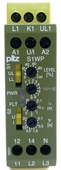 PILZ S1WP 1 & 3 Phase 9Amp 24Vdc UM 0-550AC/DC True Power Monitor