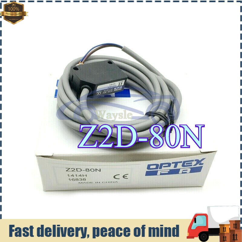Z2D-80N 1PC New Optex Photoelectric Optical Sensor Automation Spare Part