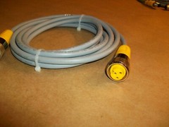 Turck Molded Cordset RSM RKM 36-3M/S90/S1052 3 POLE 3 METER