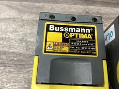 LOT OF 2 BUSSMANN OPM-1038R OPTIMA FUSE HOLDER 30A 600V #102N148