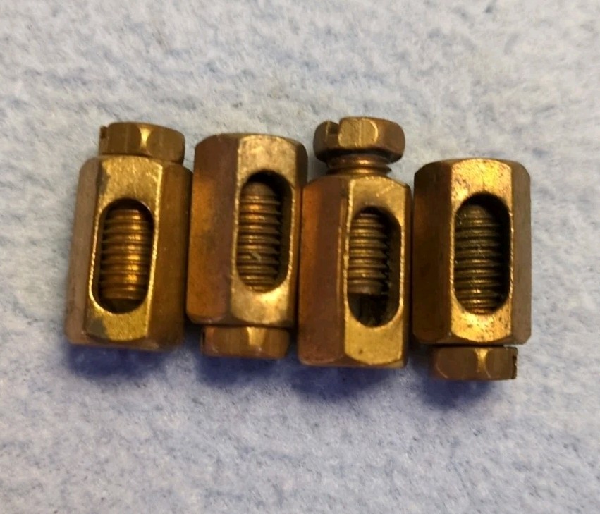 (4 Pc) Blackburn 6N, 35 kV, 10 AWG Sol to 6 AWG Str, Copper, Service Connector