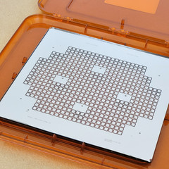 PHOTOMASK 7″ X 7″ X .125″ EMPAK B80-70-15 PHOTOTRONICS SPCO G2 MCT03