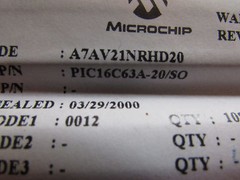 PIC16C63A-20/SO Microchip Technology (2pcs) FACTORY NEW OVER 5K IN U.S.A. STOCK