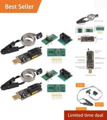 2Sets /SOIC8 Clip for EEPROM 93CXX/25CXX/24CXX and CH341A 24 25 Series EEPRO…