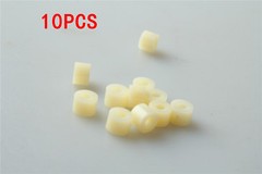 10x Nylon Round Column Standoff Spacer Washer 3 x 5mm For Screw