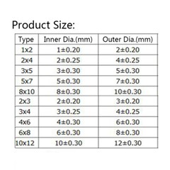 F46 PTFE Tube Tubing Hose Pipe ID 0.5-20mm Metric HIGH TEMP 260℃ 9 Colors Select
